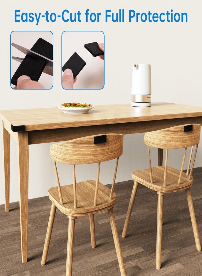 NiHome 28PCS Headboard Stoppers for Wall，EVA Anti-Slip Furniture Pads，10Pcs (15mm) + 18Pcs (5mm), Bed Stopper for Headboard, Long-Lasting Protection Against Wall Damage and Furniture Sliding - Image 5